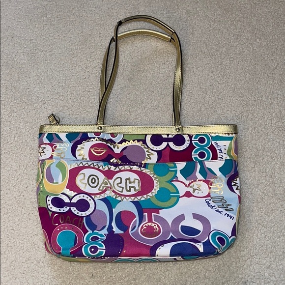 Colorful Coach Bag - Picture 2 of 4